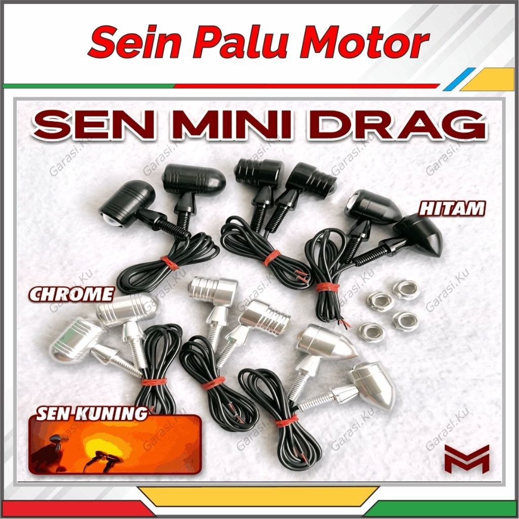 SEIN LED LAMPU MATA ELANG DRAG MINI PALU LANCIP CB