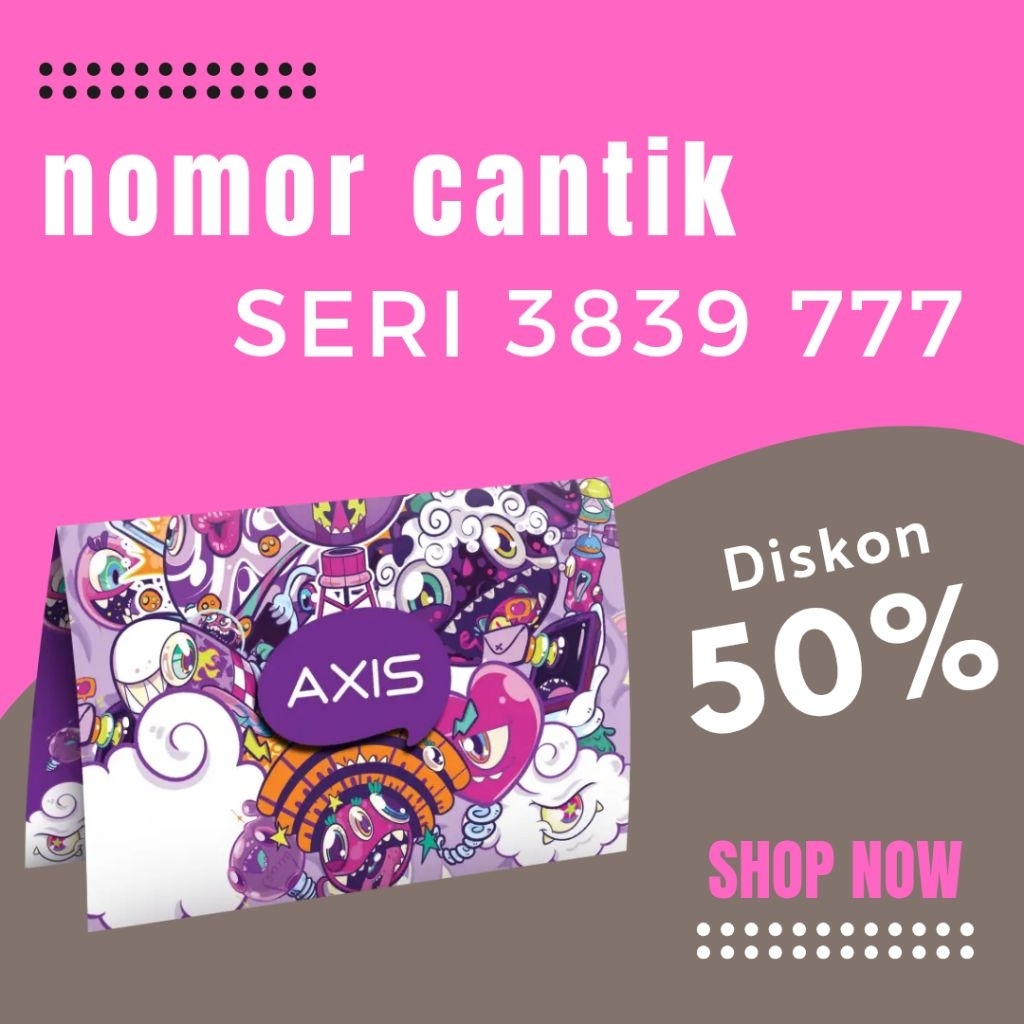 NOMOR CANTIK AXIS 3839 777