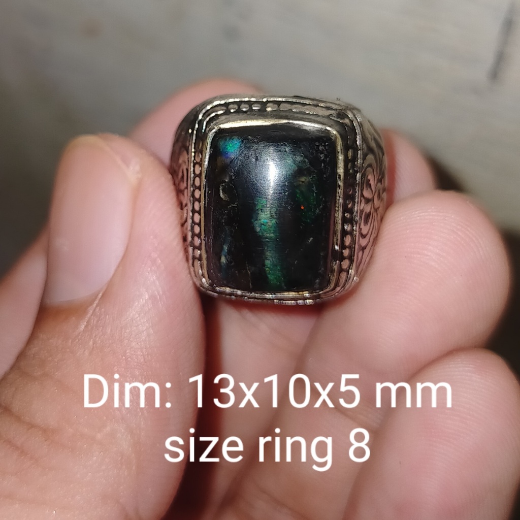 BATU BLACK OPAL BANTEN KALIMAYA HITAM ASLI cek batu lainnya wulung opal bacan permata kalimaya kinya