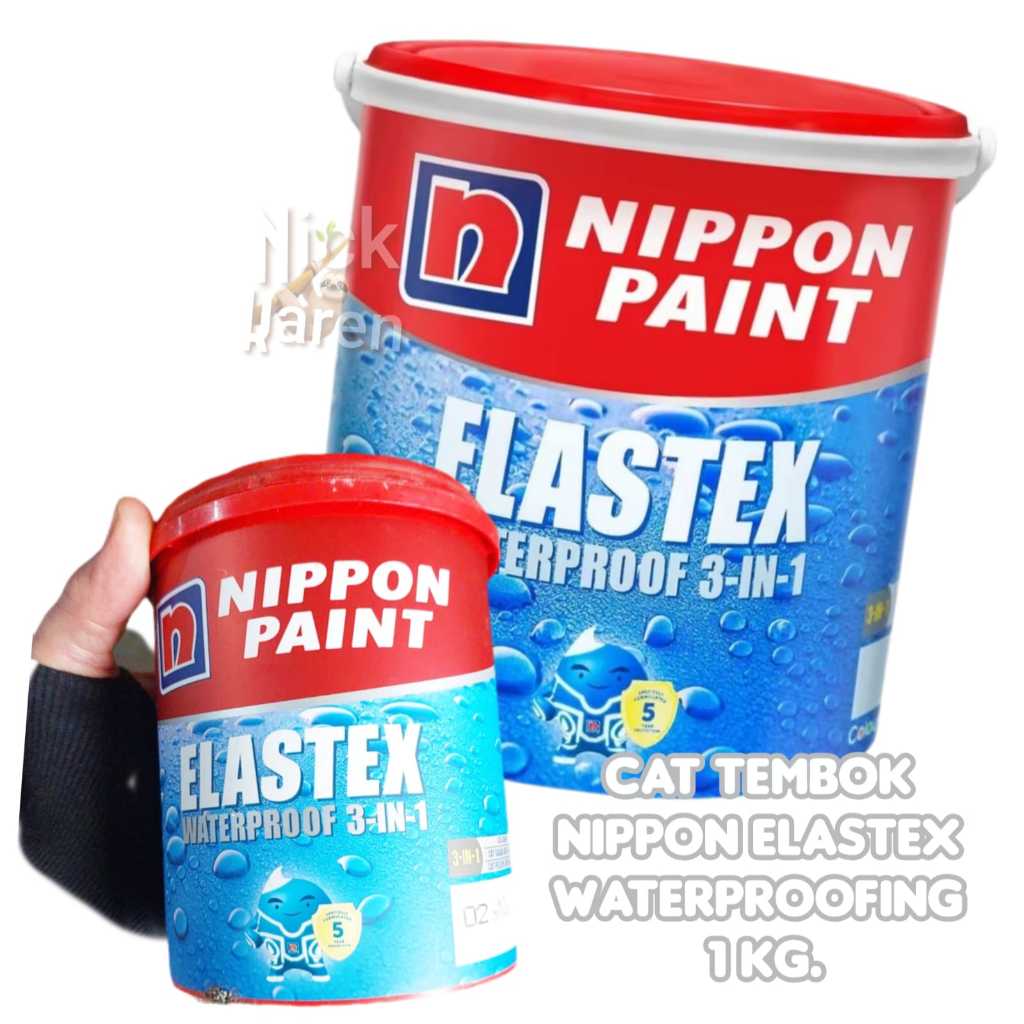 Cat Tembok NIPPON Elastex Waterproofing 1Kg