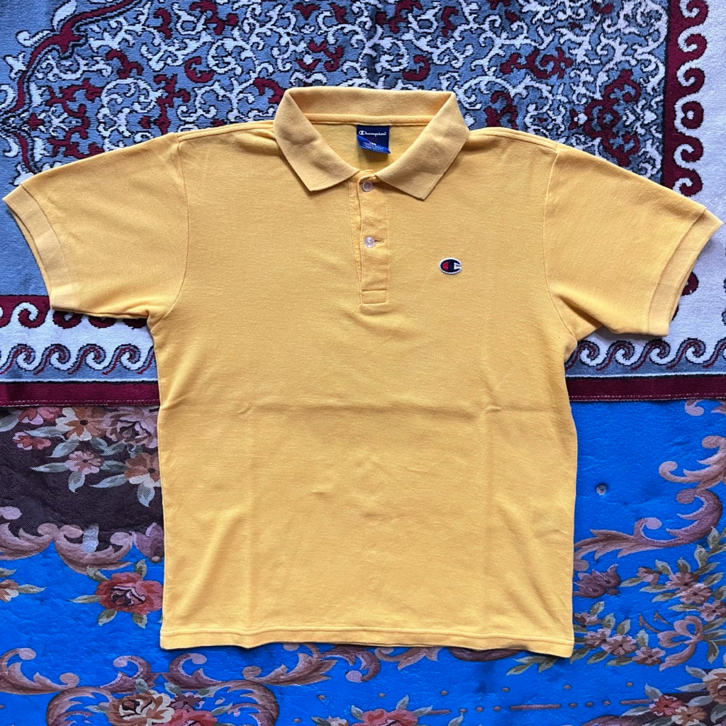 polo shirts champions yellow