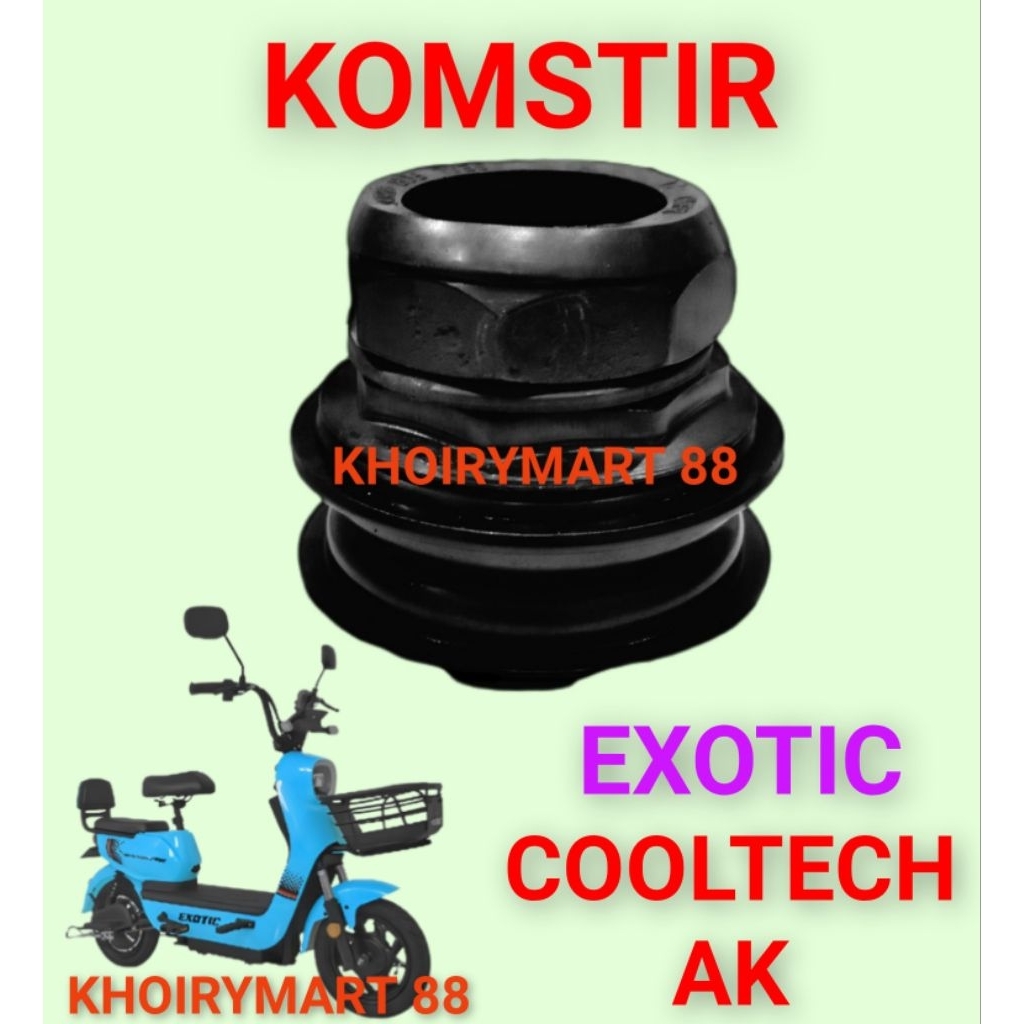 komstir exotic cooltech ak kones headset komfork sepeda listrik exotic cooltech ak