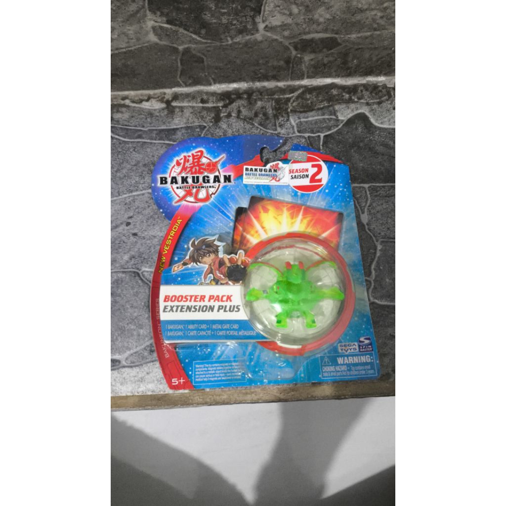 bakugan percival translucent brand new original