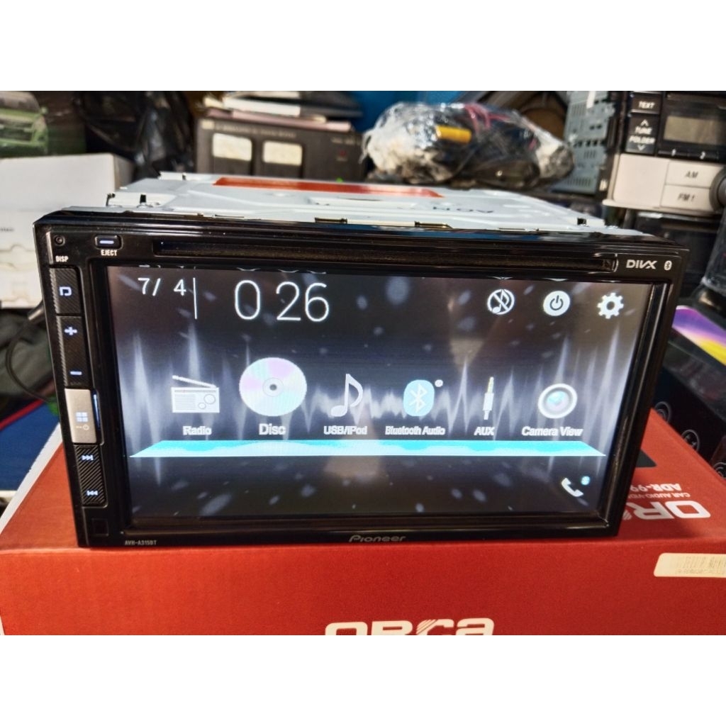 Double Din Pioneer AVH-A315BT Bekas