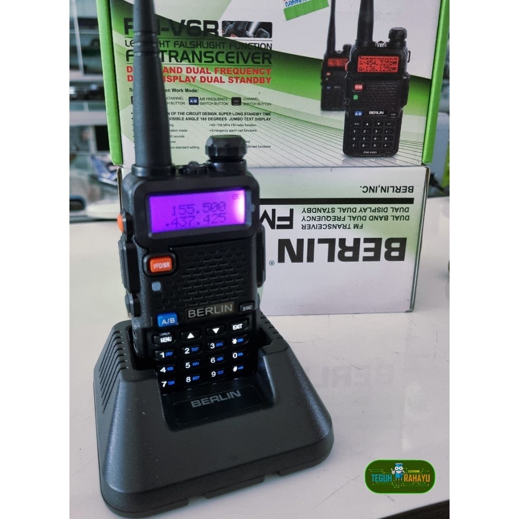 HT BERLIN FM-V6R DUAL BAND FREQUENCY (ORIGINAL)