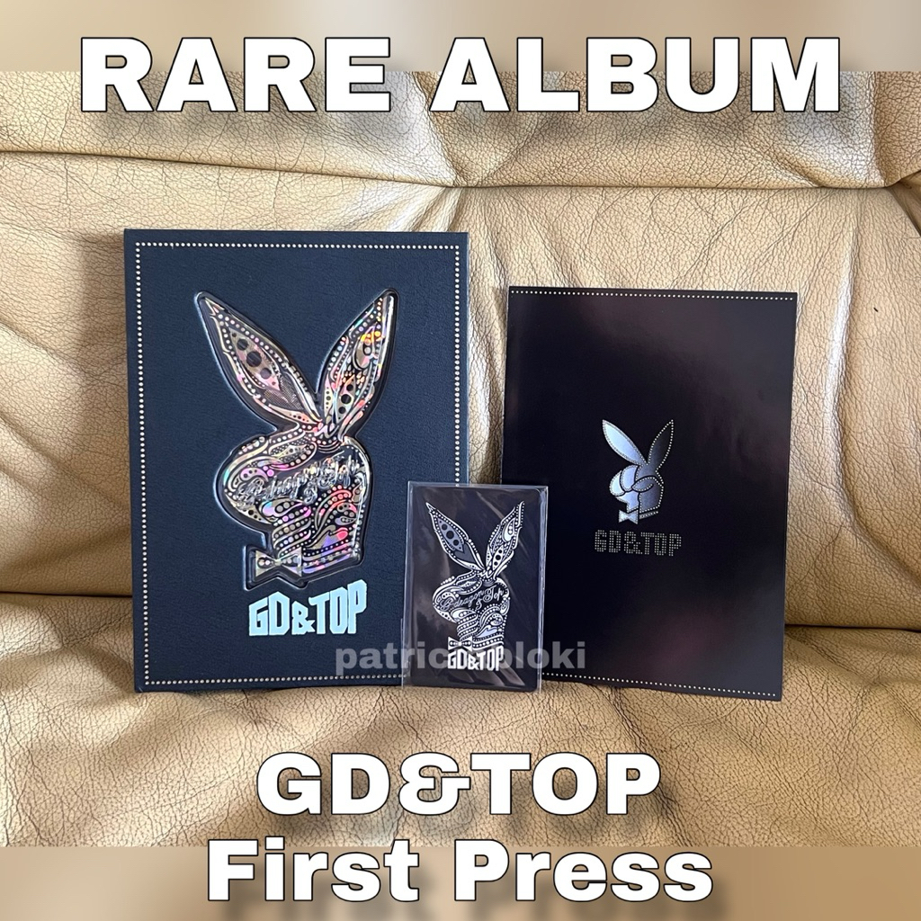 Fullset RARE Album GD & TOP First Press Original Cover Gold Ver BIGBANG BIG BANG GDragon G-Dragon T.