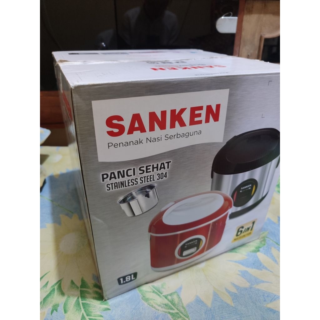 Sanken Rice Cooker SJ-2500 1.8 Liter