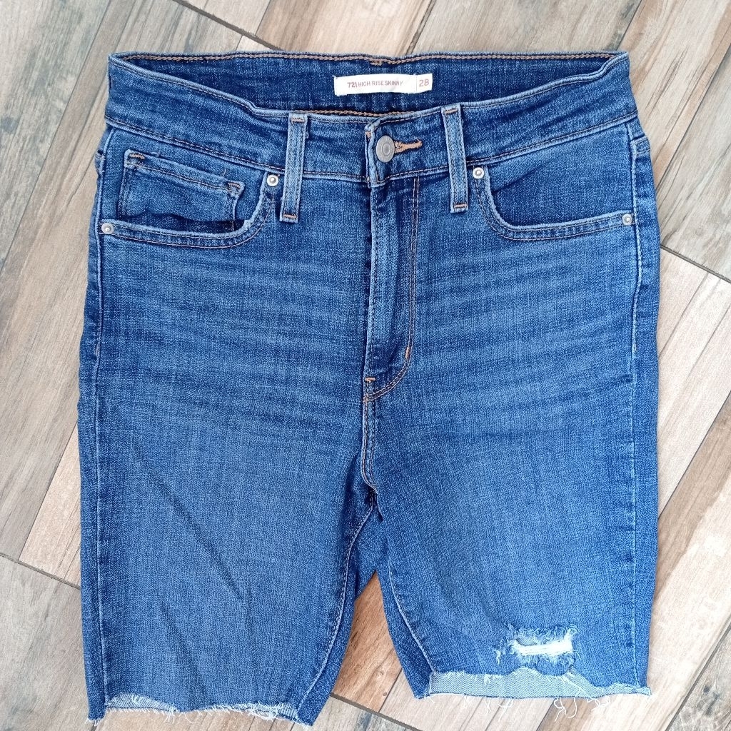 CELANA PENDEK DENIM WANITA LP 70 SECOND