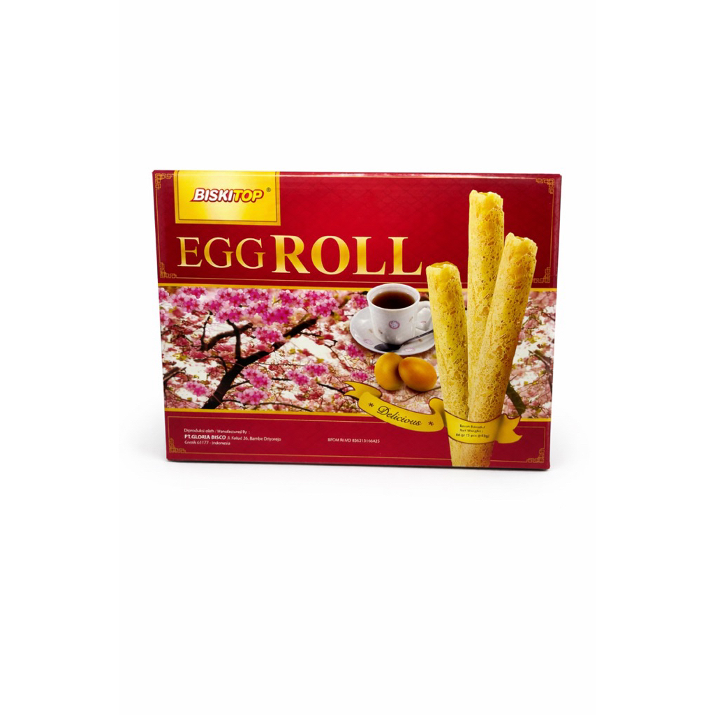 BISKITOP EGG ROLL BOX @43GR