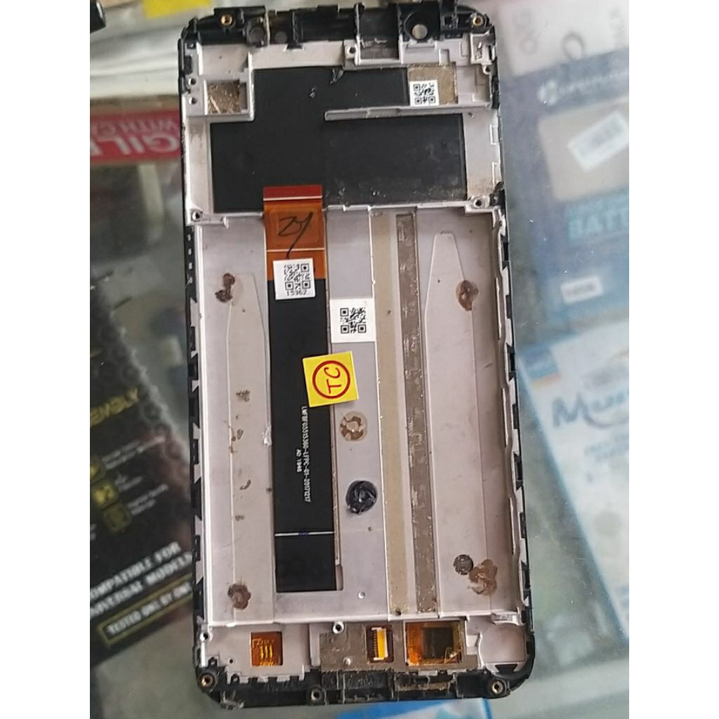 lcd frame asus max m1 minus retak