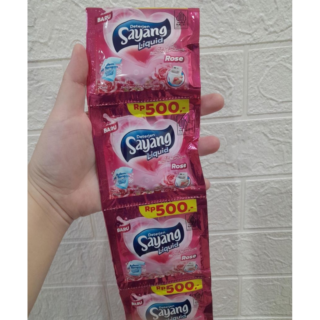 Deterjen Cair Sayang