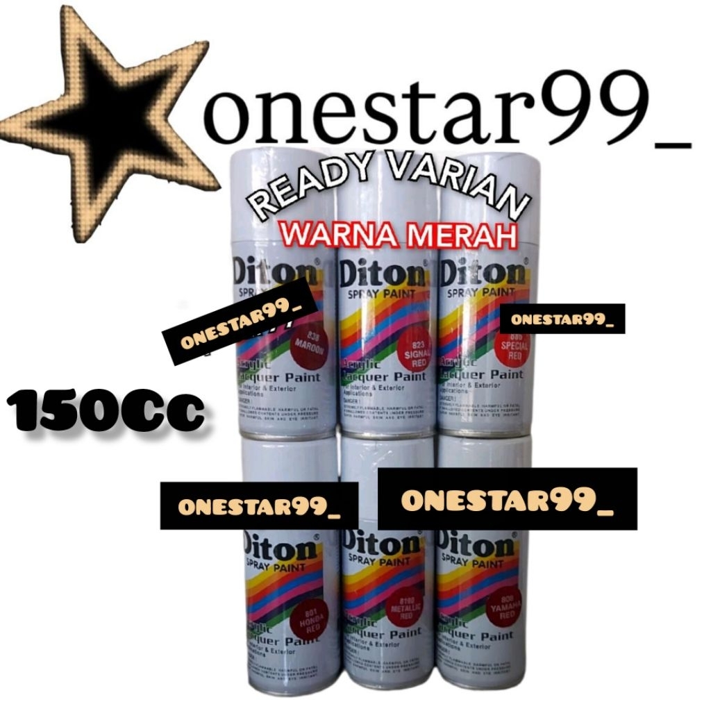 Pilok Pylox Pilox Cat Diton 150cc Varian Warna Merah Red Signal 823 Special 886 Maroon 838 Honda 801