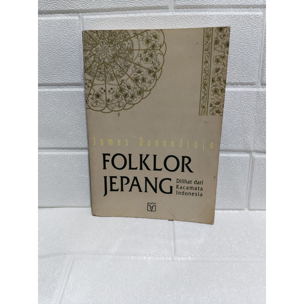 Buku Folklor Jepang Dilihat dari Kacamata Indonesia James  Danandjaja