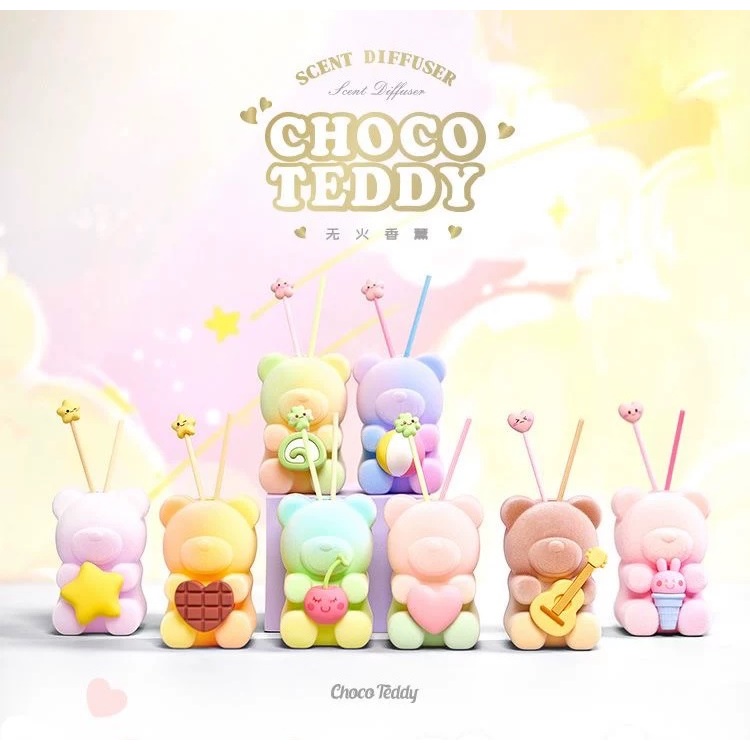 Choco Teddy Scent Diffuser Aroma Terapi