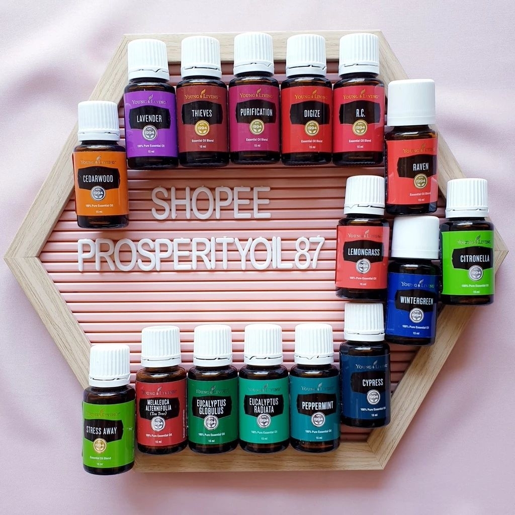 Flash Sale Oil Best Seller Young Living  Essential Oil 15ml Cedarwood, Copaiba, Clove, E. Globulus, 