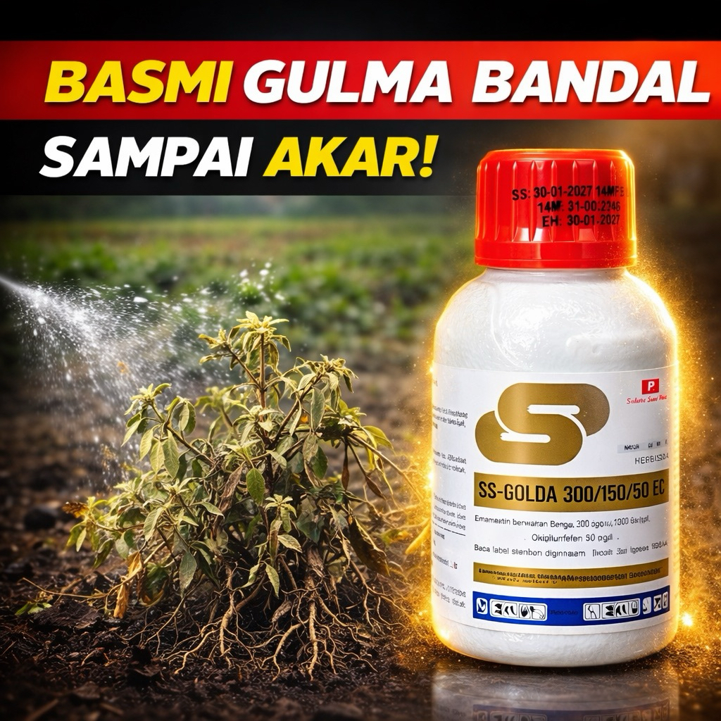 SS Golda 100ml Herbisida Selektif Bawang Merah Padi