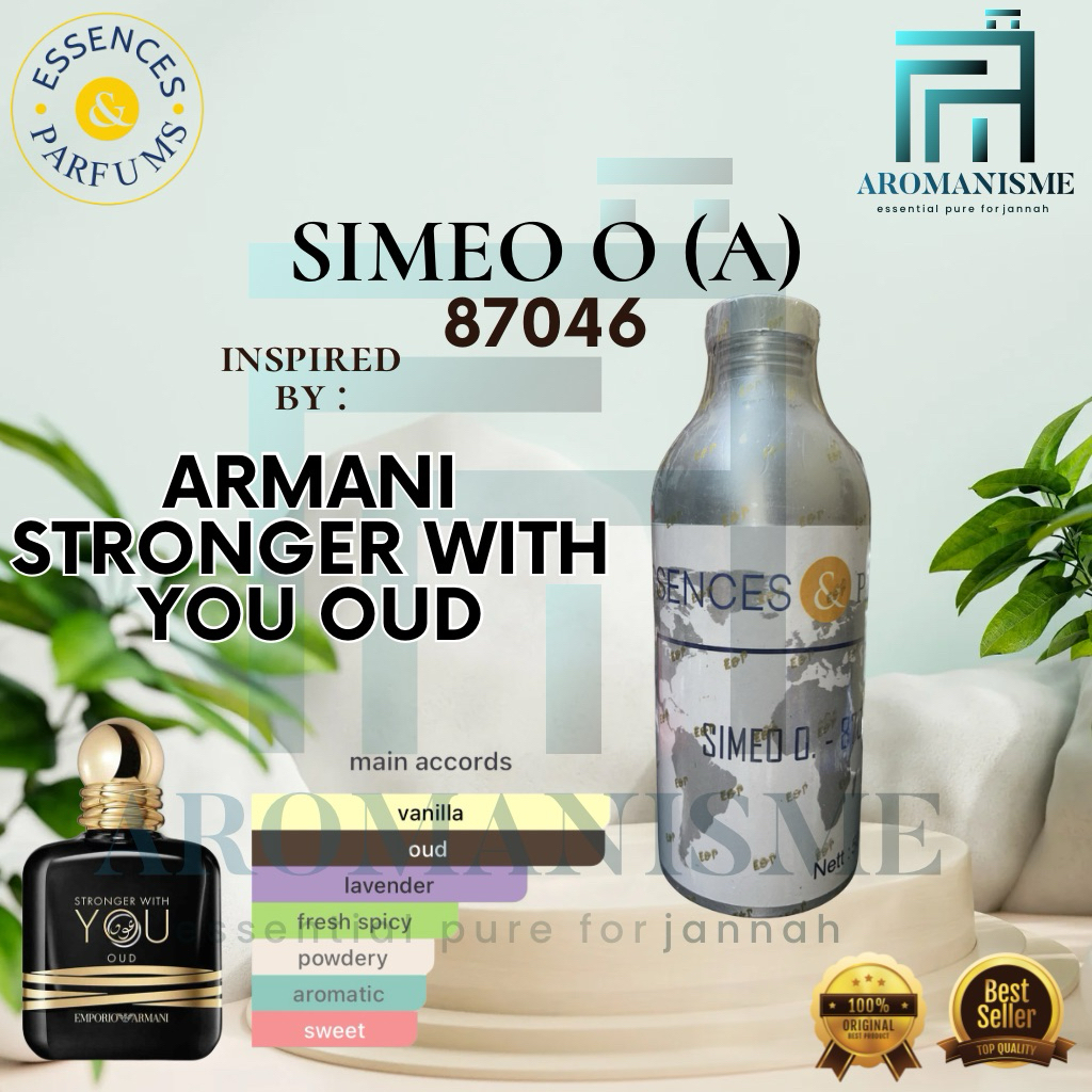 Bibit Parfum Oud Stronger With U By Essences Simeo Grade A Segel 500Gram