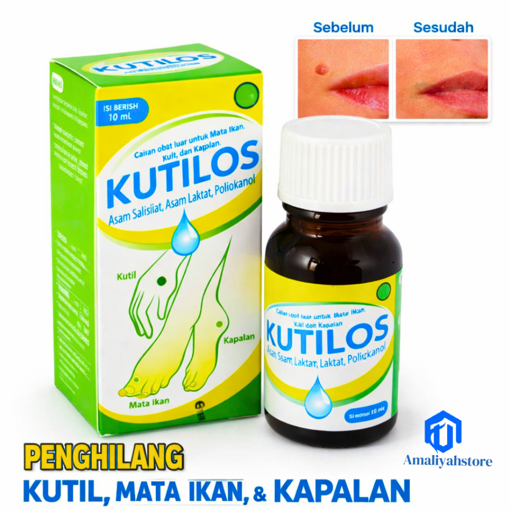 Kutilos Obat Cair Penghilang Kutil Kelamin Mata Ikan Kapalan Untuk Wajah Dan Leher 100% Paling Ampuh