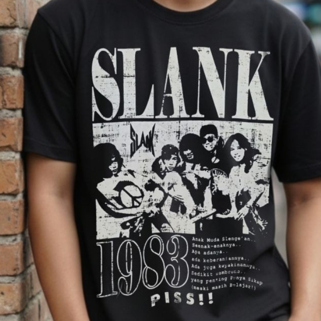 Kaos Slank - formasi 13 - Slank Jadul - Slank piss