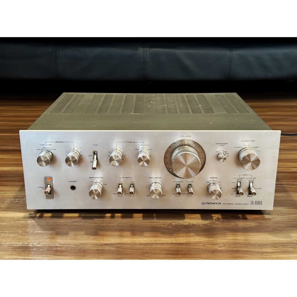 Pioneer Amplifier SA-8500 II Vintage/Retro 1977 - Power Output 60 Watts per Channel Suara Jernih Kon