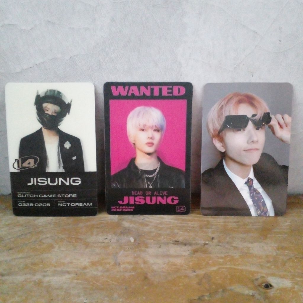 PHOTOCARD NCT Dream Jisung Official NCT Dream PC