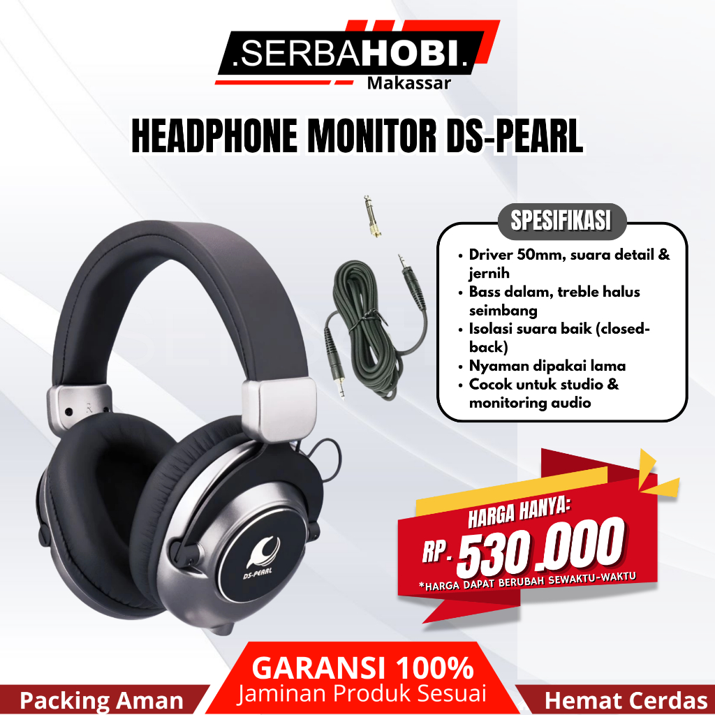 Headphone Monitor Dolphin Sound DS-PEARL