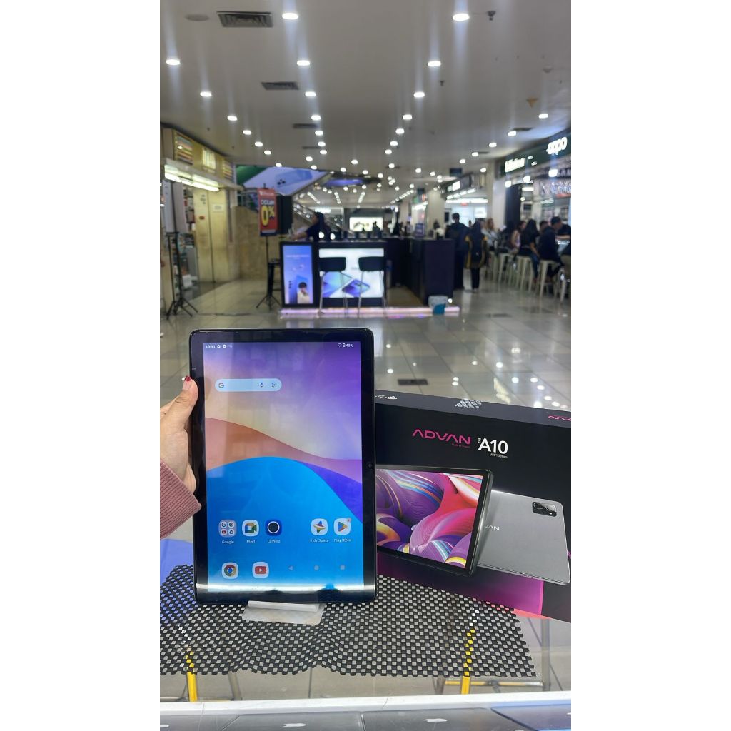 ADVAN TAB A10 4/64GB WIFI ONLY SECOND SEKEN BEKAS RAM 4 INTERNAL 64