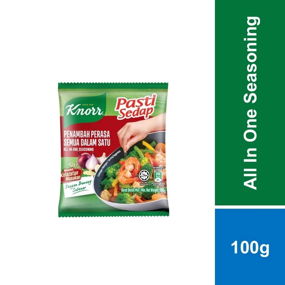 Bumbu Instant Knorr All in One Seasoning 100 Gram - Knorr Pasti Sedap ( Exp Maret 2027 )