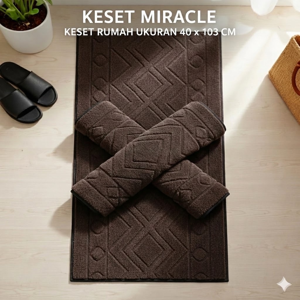 KESET HANDUK MIRACLE || KESET HANDUK PANJANG || KESET HANDUK UK 40 X 103 cm || KESET HANDUK DAPUR KA
