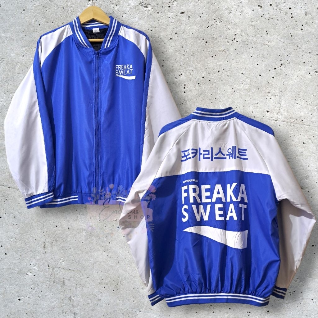 JAKET BOMBER CASUAL FREAKA SWEAT SIZE 2XL