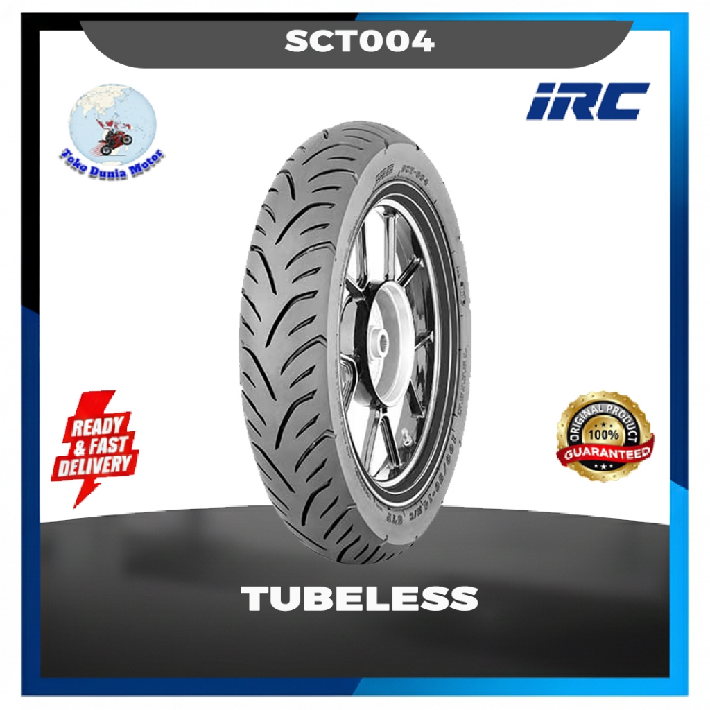 Ban matic IRC SCT004 100 90 14 tubeless lexi pcx vario SCT 004