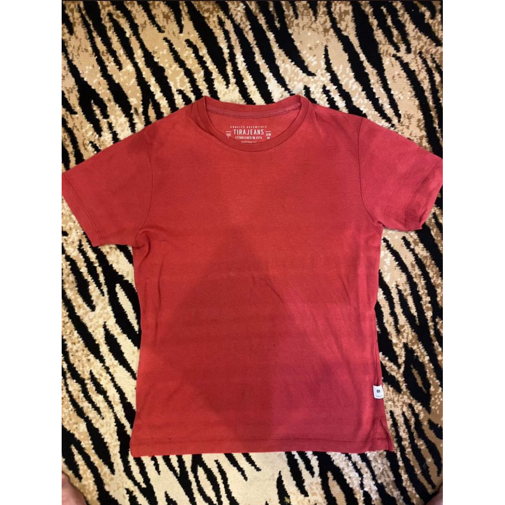 kaos tira jeans
