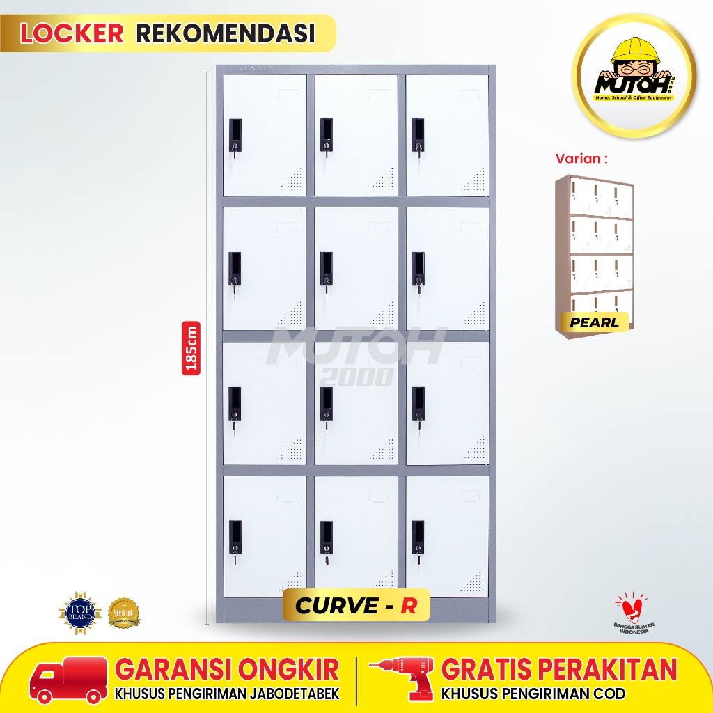 LOKER LOCKER BESI 12 PINTU | MUTOH REKOMENDASI