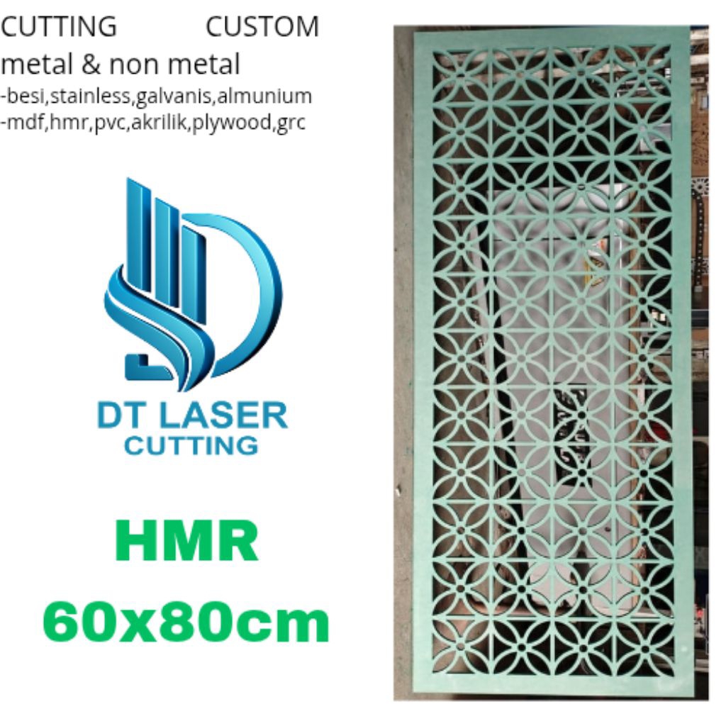 HMR Laser Cutting 60x80cm Laser Cutting HMR Laser Cutting MDF