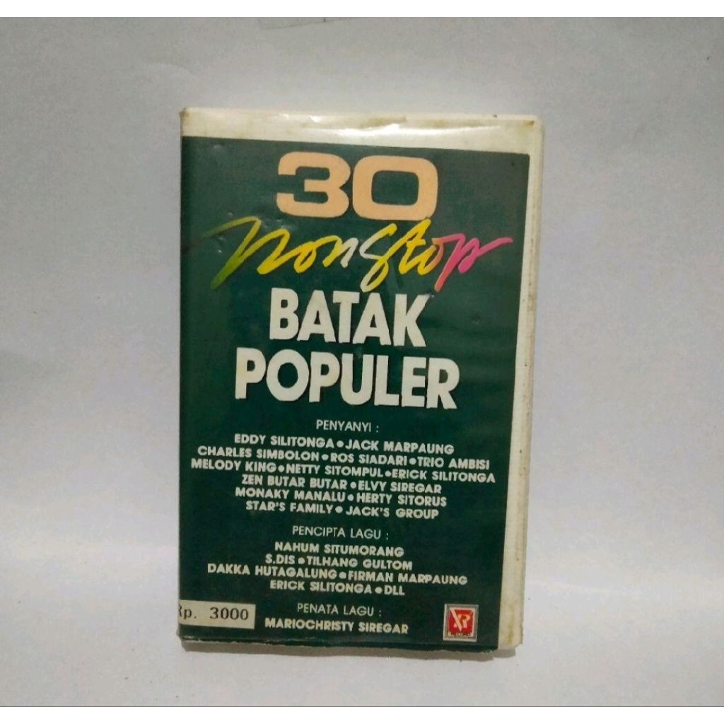 KASET PITA 0232- NONSTOP BATAK POPULER