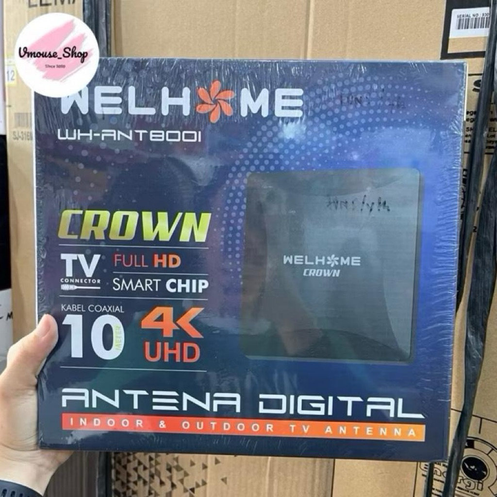 WELHOME ANTENA TV DIGITAL - ANTENA DIGITAL WELHOME - ANTENA TV DIGITAL MURAH - ANTENA STB - ANTENA D