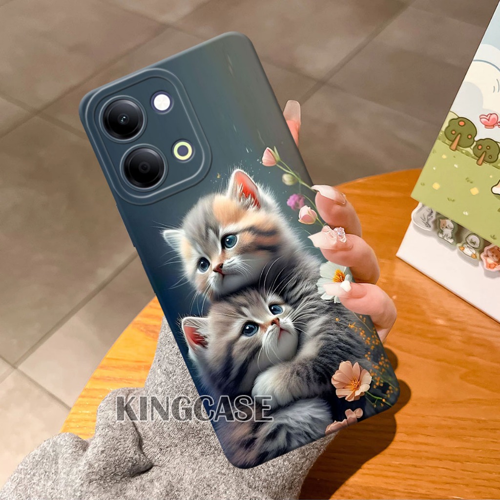 Case Vivo Y05 Terbaru Fashion Case Softcase Macaron Protect Camera Kesing Hp Casing Hp pelindung Hp-