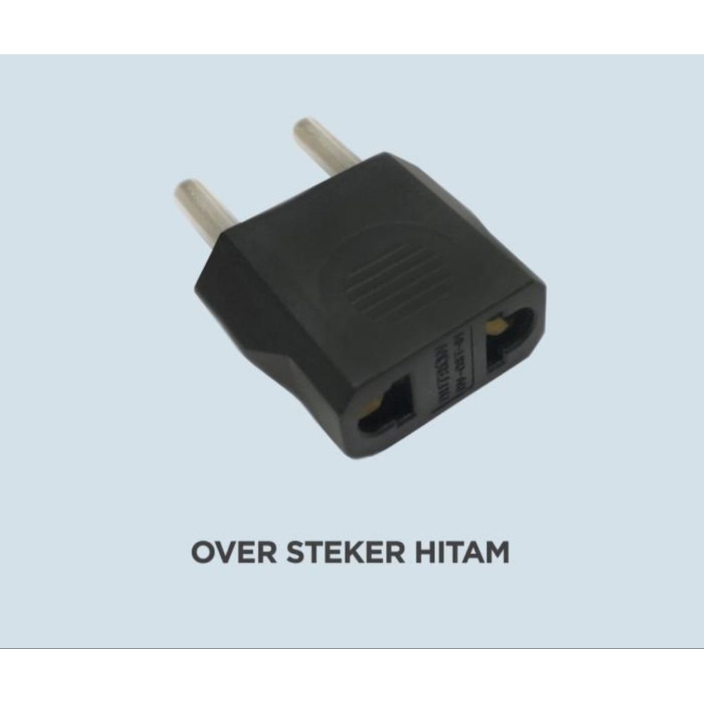Dutron Over steker Adaptor Colokan Pipih