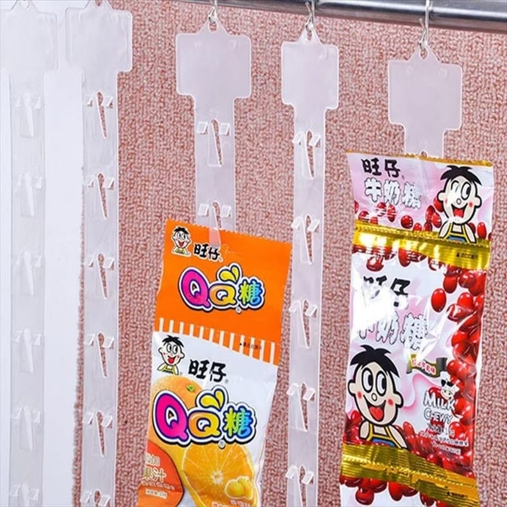 PAKET ISI 10 GANTUNGAN SNACK / GANTUNGAN DISPLAY JUALAN