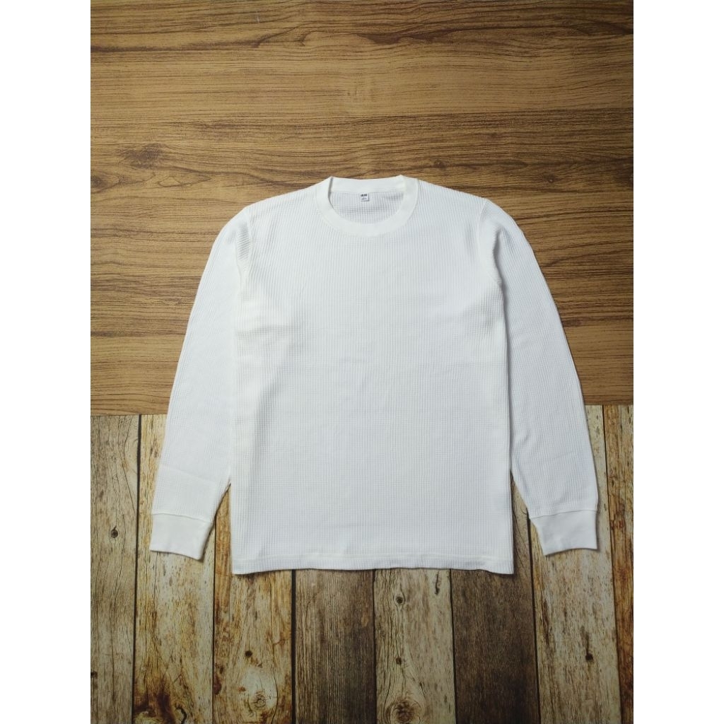 Uniqlo Waffle Long Sleeve Shirt