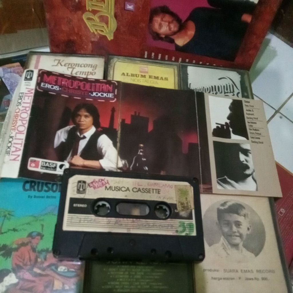KASET RARE METRO POLITAN  EROS  CHRISYE JOKKY