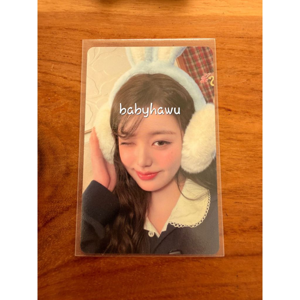[READY STOCK] PHOTOCARD OFFICIAL IVE WONYOUNG DICON