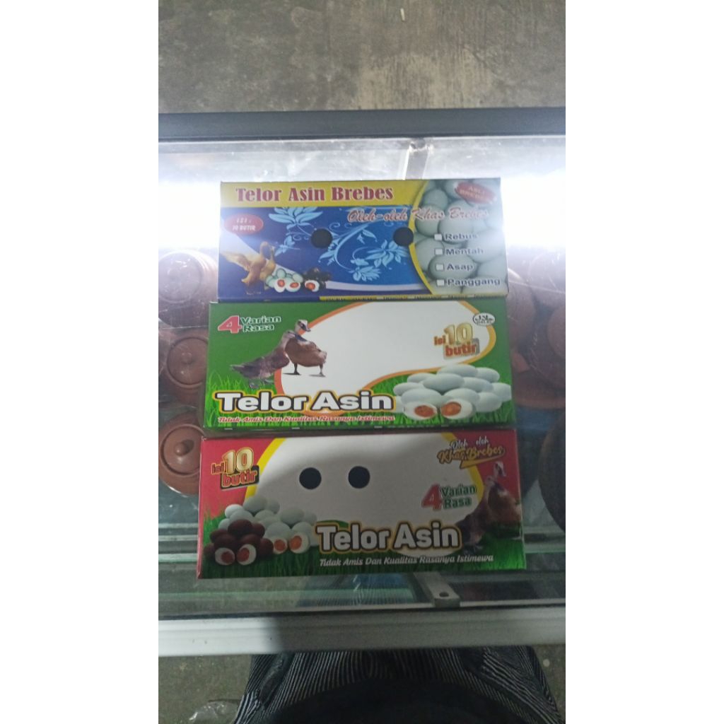Box Telur Asin isi 10