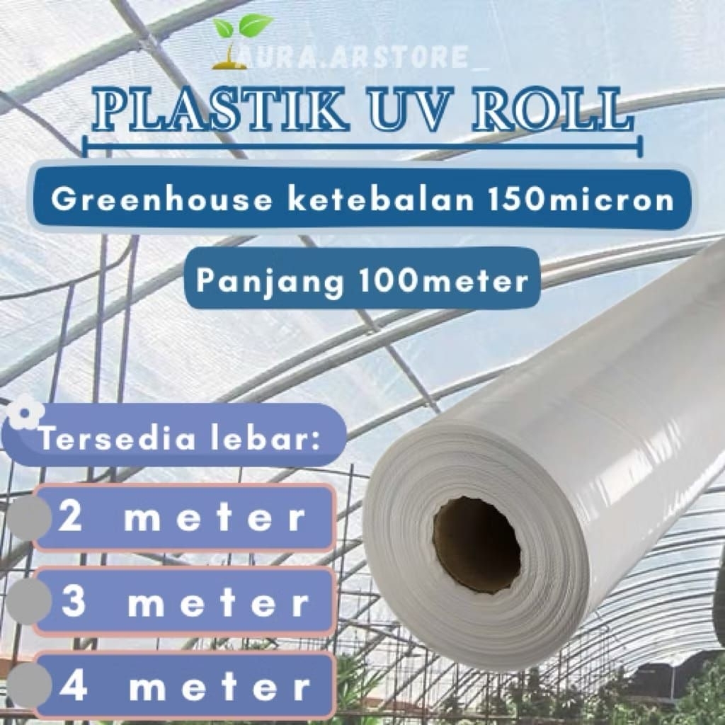 Plastik UV 1 Roll 3 x 100 meter