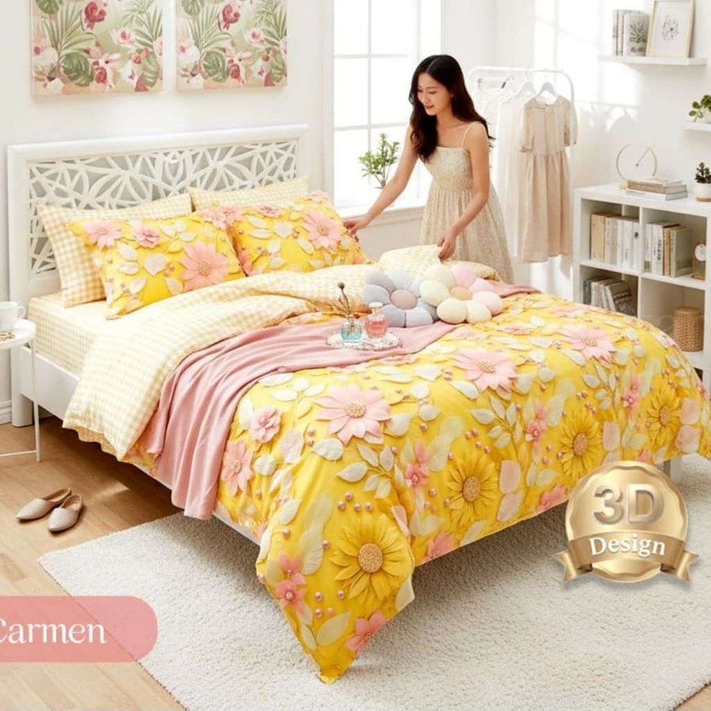 Sprei Carmen / Sprei bagus / Sprei Zleepi / Star Collection / sprei jakarta murah