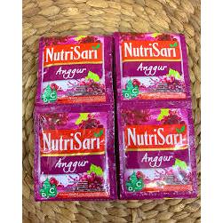 [SDW] pekanbaru/1 Renceng Nutrisari Rasa Anggur - Minuman Bubuk Instan - Instant Powder Drink