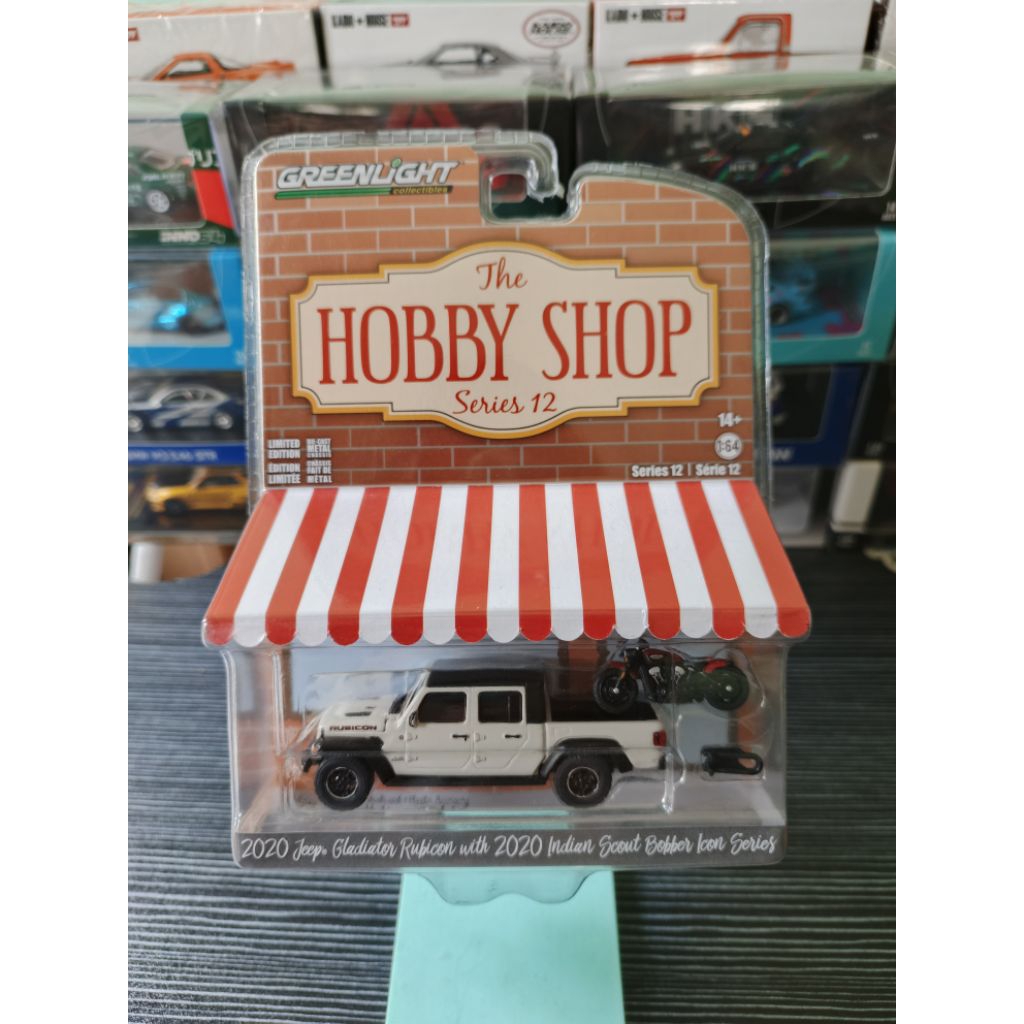 GREENLIGHT COLLECTIBLES THE HOBBY SHOP 2020 JEEP GLADIATOR RUBICON