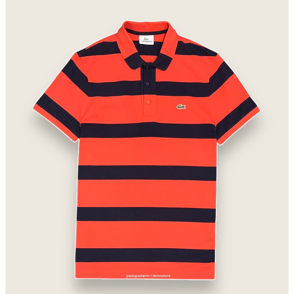 POLOSHIRT LACOSTE STRIPE ORIGINAL