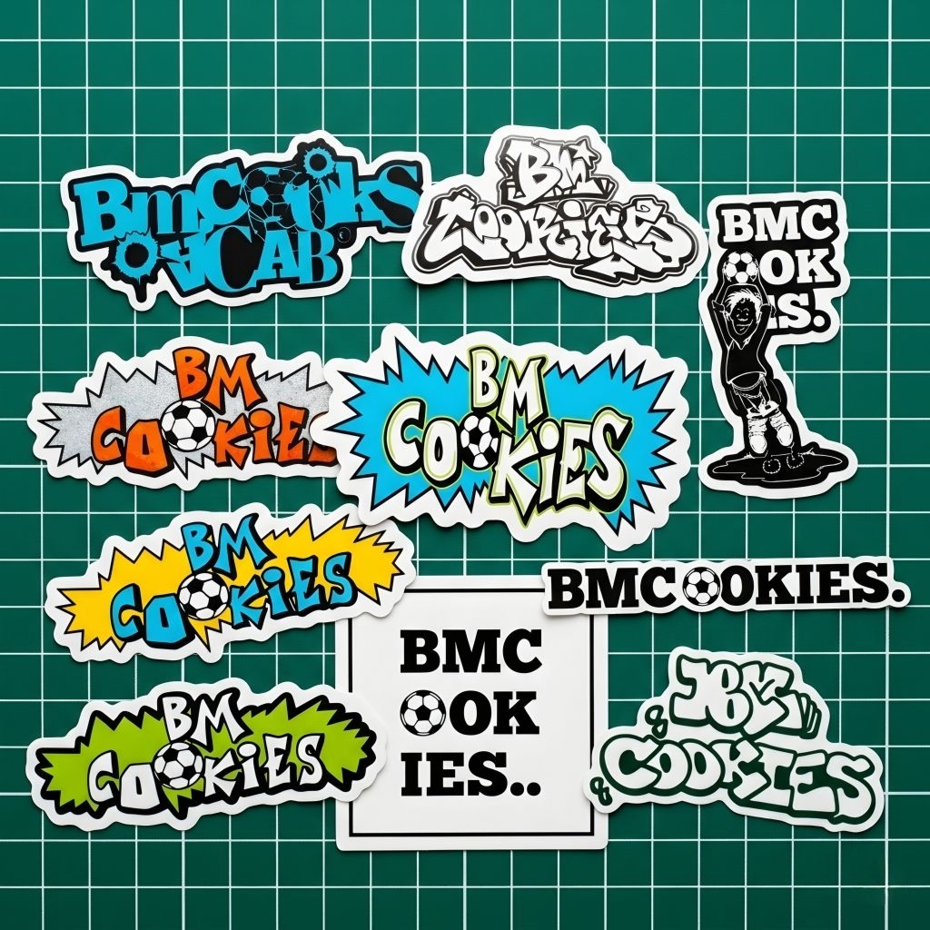 (BISA COD) STIKER PACK BM COOKIES