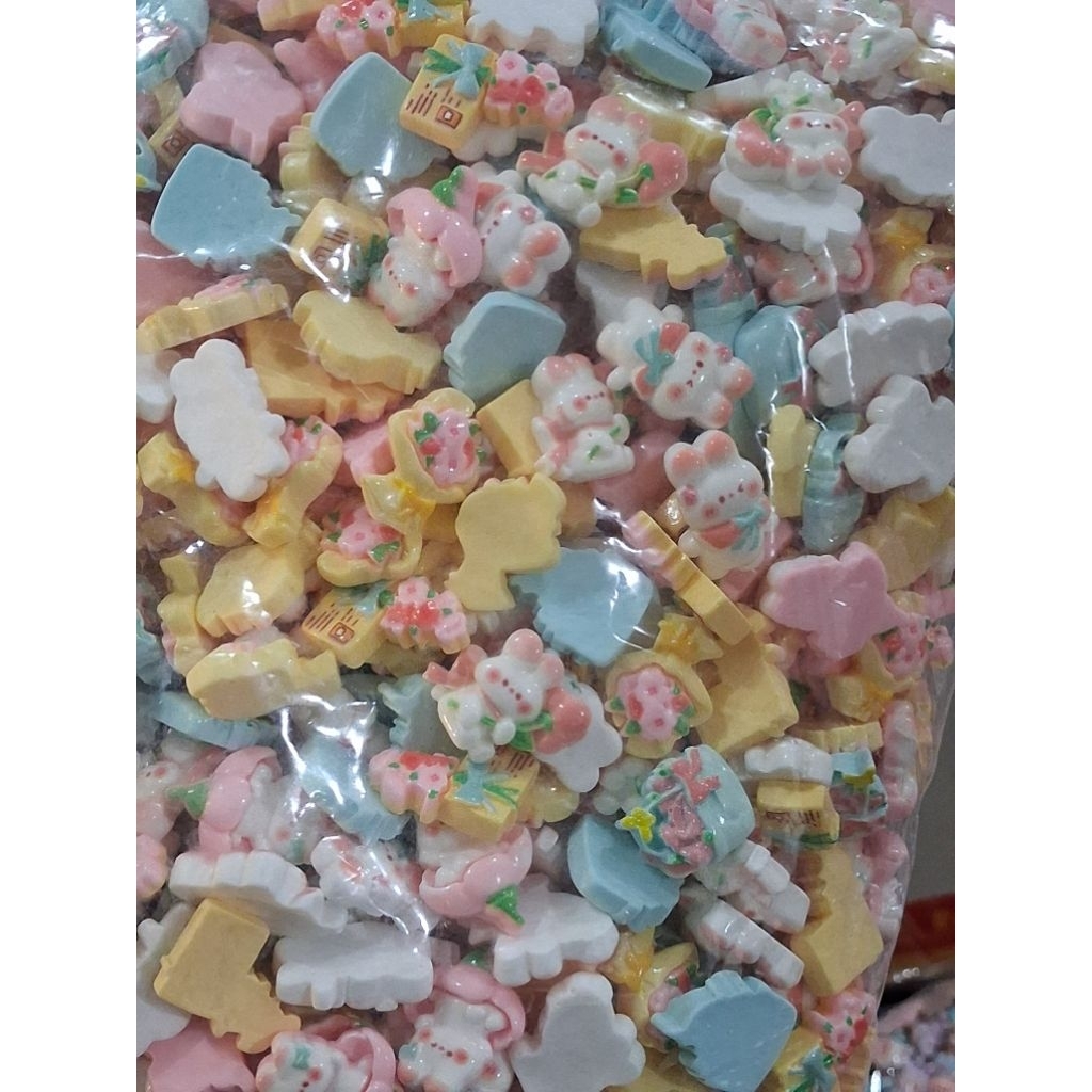 500pcs clay resin boneka